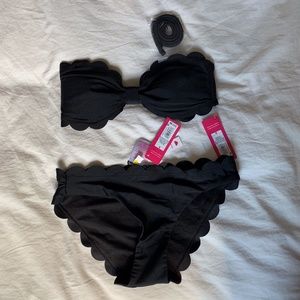 Black Scalloped Bikini - Target